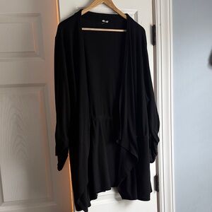 Cable & Gauge Black Cardigan